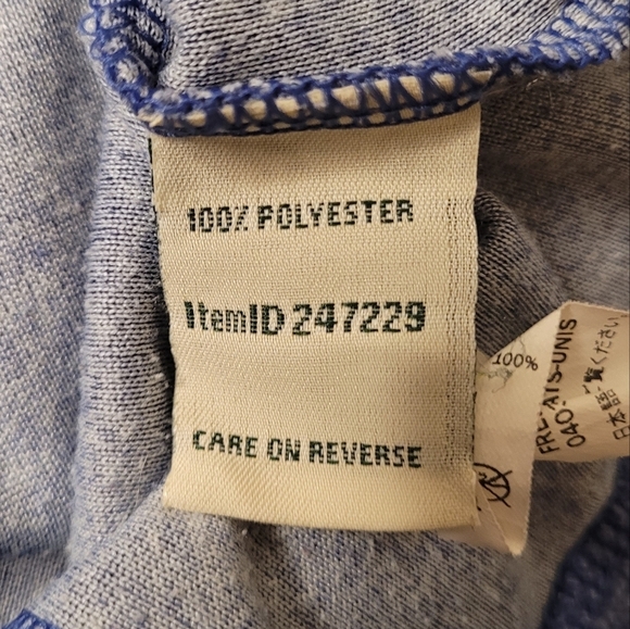 L.L. Bean Fleece Purple Quarter Zip Sweater sz M 247229 - Picture 8 of 10